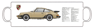 Porsche 911 Turbo 1978-89 Mug 2